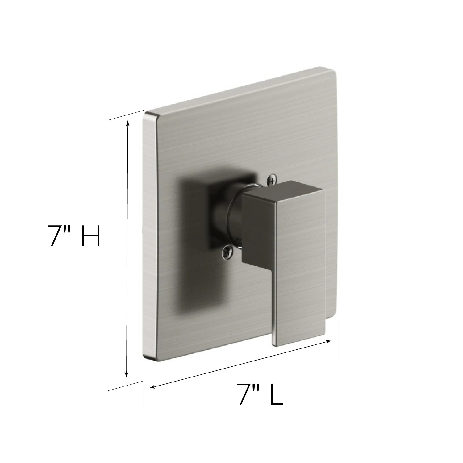 Karsen II Shower Trim In Satin Nickel 2 Karsen II Shower Trim In Satin Nickel - Image 2