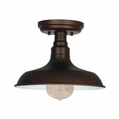 Kimball Indoor Ceiling Light In Coffee Bronze
