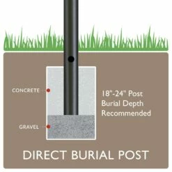 Black Lamp Post With Cross Arm -US Home Sales Store lamp post black cross arm 3