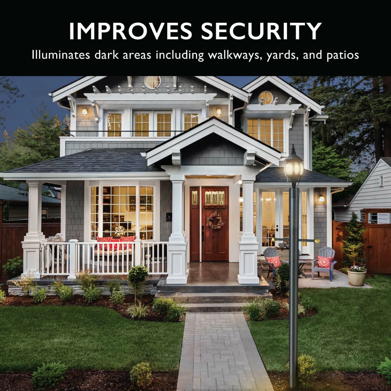 Bronze Lamp Post With Cross Arm 6 Bronze Lamp Post With Cross Arm - Image 6