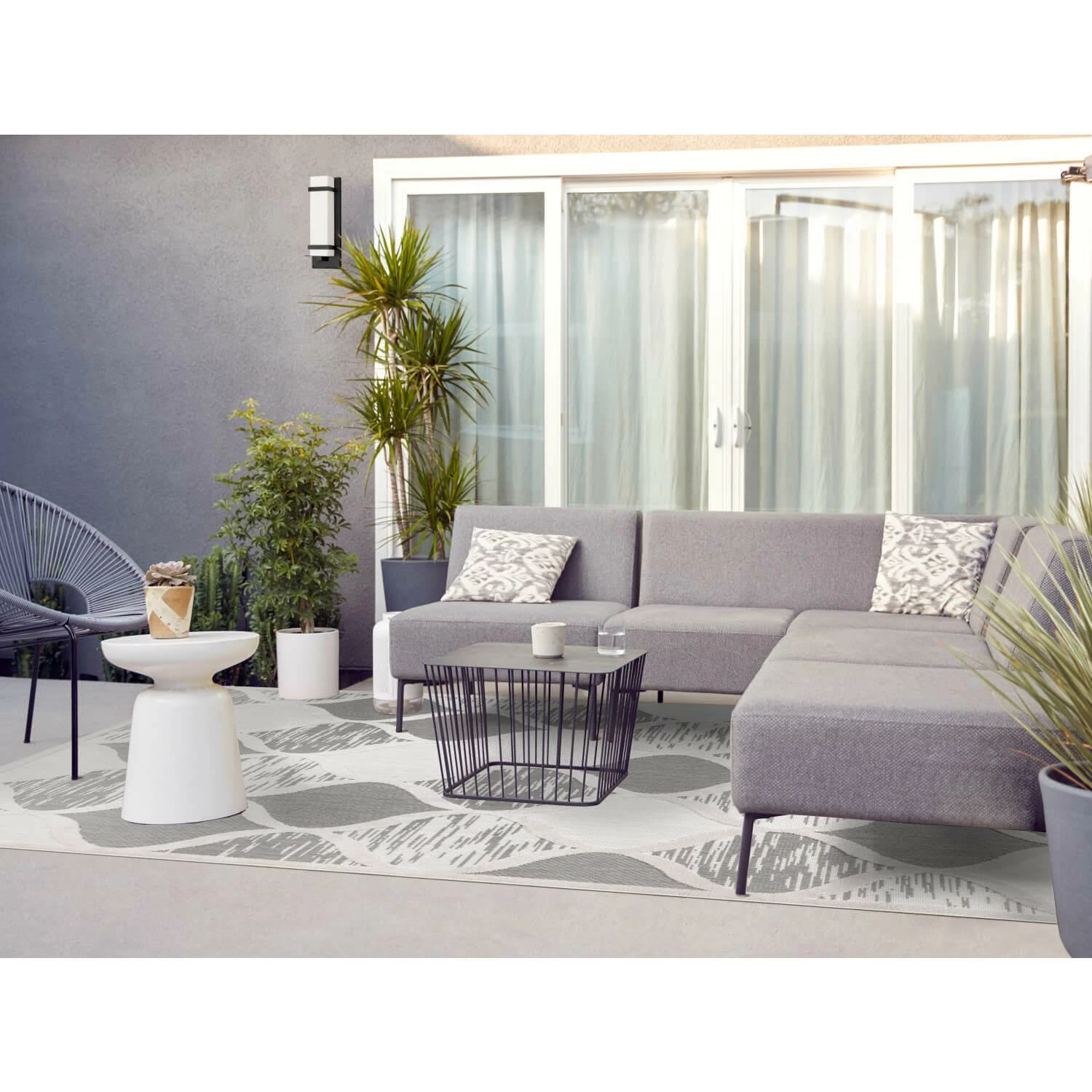 Laurus Indoor Outdoor Area Rug, 6-Foot 7-Inch By 9-Foot 6-Inch 7 Laurus Indoor Outdoor Area Rug, 6-Foot 7-Inch By 9-Foot 6-Inch - Image 7