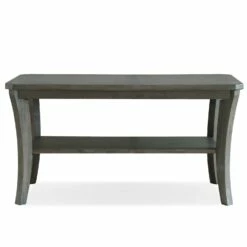 Coffee Table In Rustic Wire Brushed Driftwood -US Home Sales Store leick home coffee table rustic wire brushed driftwood 4