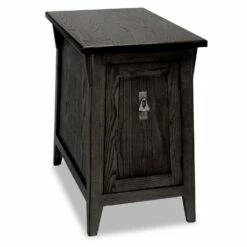 Mission Side Table In Slate Black