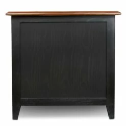 Shaker Side Table In Medium Oak And Black Slate 6 Shaker Side Table In Medium Oak And Black Slate -US Home Sales Store leick home shaker side table medium oak and black slate 3