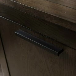 Tableau TV Stand-60" TV In Distressed Riverstone With Black Metal Base -US Home Sales Store leick home tableau tv stand for 60 tv distressed riverstone with black metal base 6