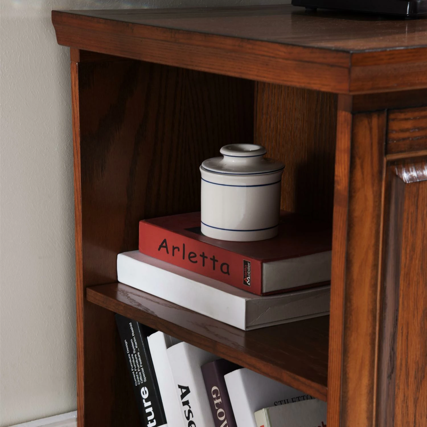 TV Stand For 55" TV In Burnished Oak 4 TV Stand For 55" TV In Burnished Oak - Image 4