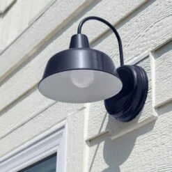 Mason Indoor/Outdoor Wall Light In Navy Blue 13 Mason Indoor/Outdoor Wall Light In Navy Blue -US Home Sales Store mason navy blue 1 light wall light 6