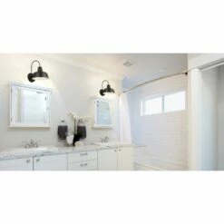 Mason Indoor/Outdoor Wall Light In Oil Rubbed Bronze, 10-Inch -US Home Sales Store mason wall light bronze 8