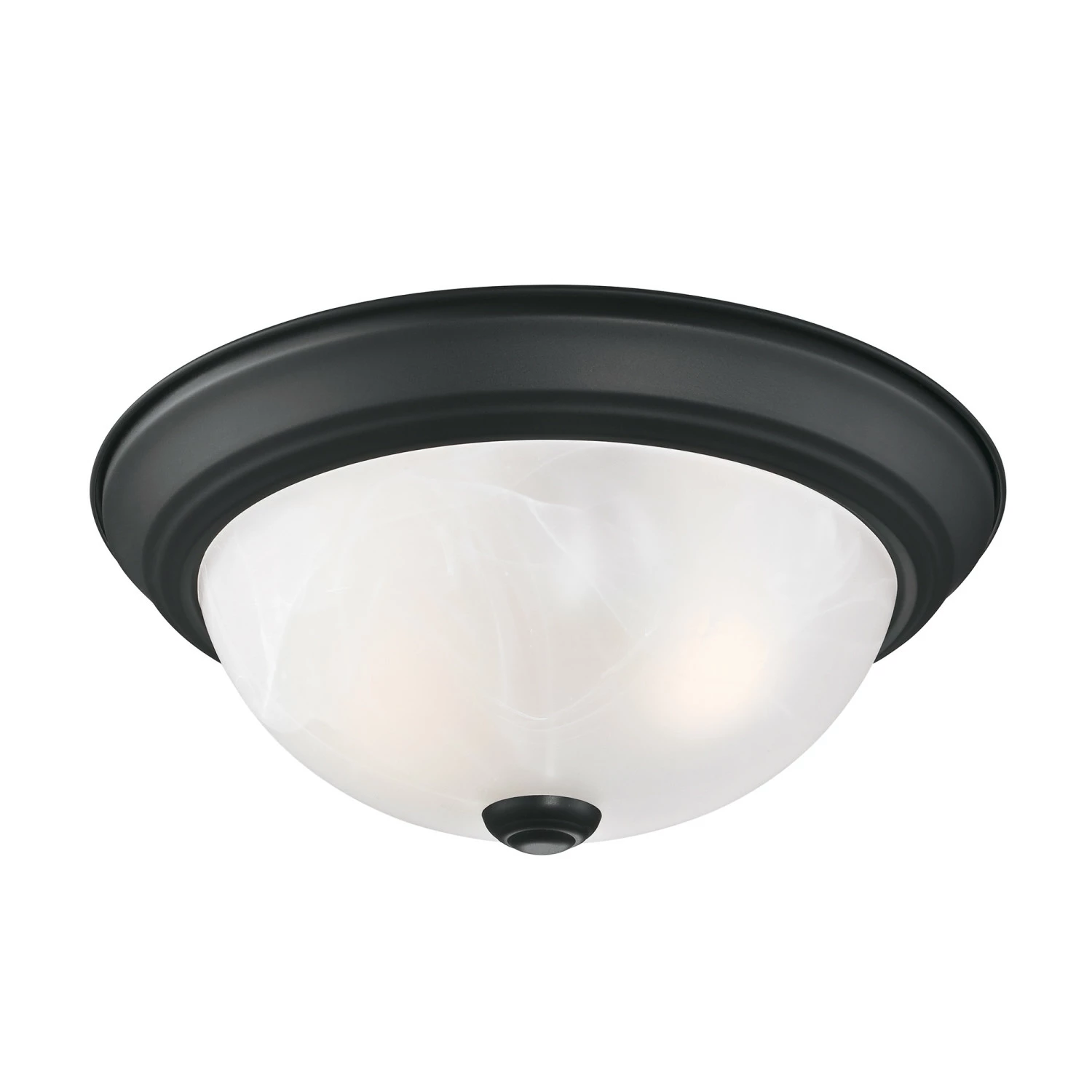 Traditional Ceiling Light In Matte Black, 2-Light, 2-Pack 6 Traditional Ceiling Light In Matte Black, 2-Light, 2-Pack - Image 6