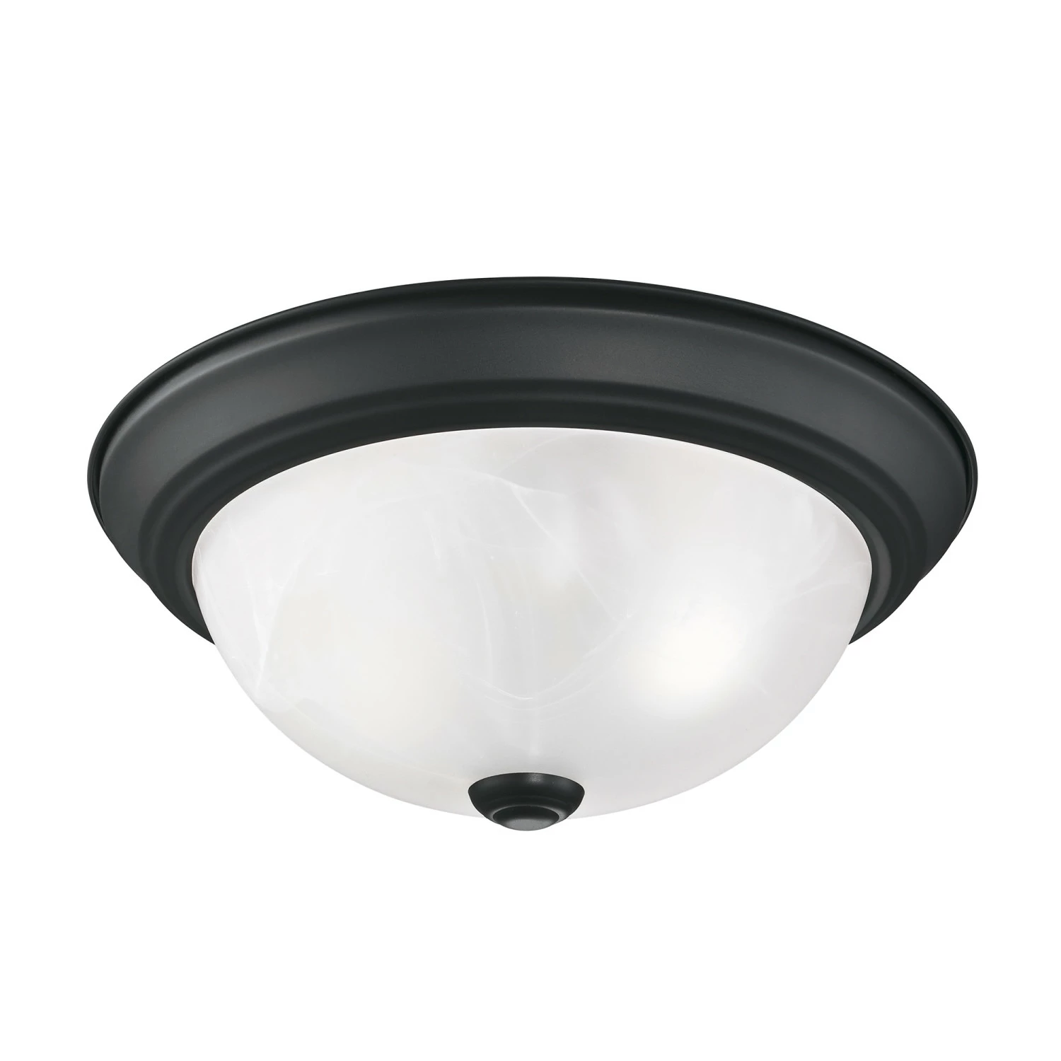 Traditional Ceiling Light In Matte Black, 2-Light, 2-Pack 7 Traditional Ceiling Light In Matte Black, 2-Light, 2-Pack - Image 7