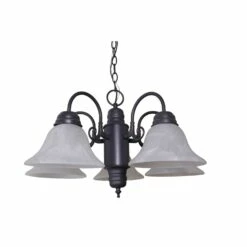 Millbridge Chandelier In Oil-Rubbed Bronze, 5-Light -US Home Sales Store millbridge 5 light chandelier bronze 5