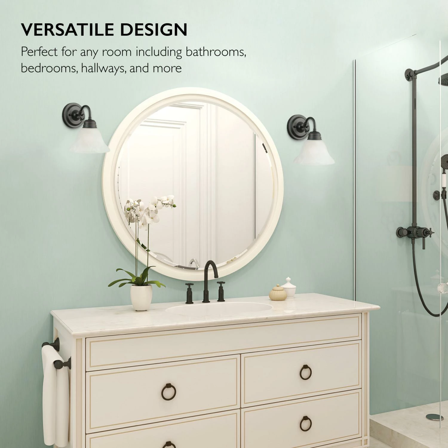 Millbridge Wall Mount Sconce In Oil-Rubbed Bronze 4 Millbridge Wall Mount Sconce In Oil-Rubbed Bronze - Image 4