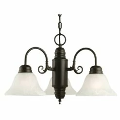 Millbridge Chandelier In Oil-Rubbed Bronze, 3-Light