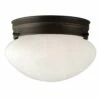 Millbridge Dome Ceiling Light In Oil-Rubbed Bronze