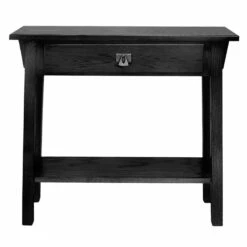 Mission Console Table In Slate