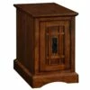 Mission Cabinet End Table In Mission Oak