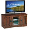 Mission TV Stand With Storage In Mission Oak, 50-Inch