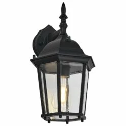 Oak Creek Dusk To Dawn Downlight In Black