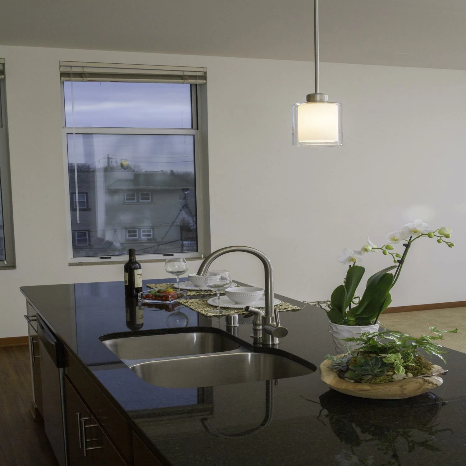 Olso Mini Pendant In Brushed Nickel 2 Olso Mini Pendant In Brushed Nickel - Image 2