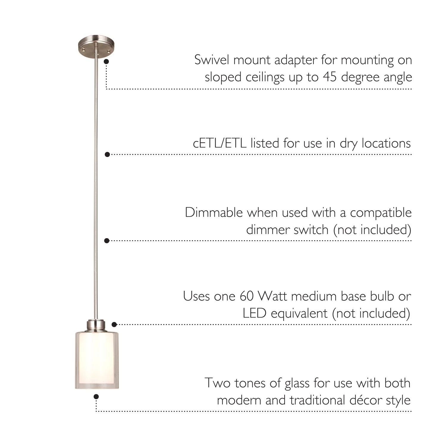 Olso Mini Pendant In Brushed Nickel 7 Olso Mini Pendant In Brushed Nickel - Image 7