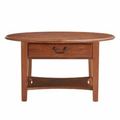 Oval Coffee Table In Medium Oak -US Home Sales Store oval coffee table medium oak 6