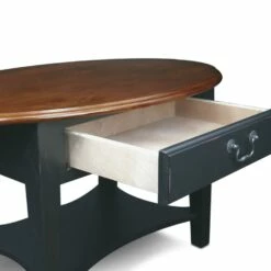 Oval Coffee Table In Slate -US Home Sales Store oval coffee table slate 4