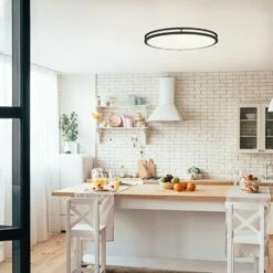 Owens LED Ceiling Light In Matte Black -US Home Sales Store owens ceiling light matte black 2