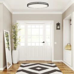 Owens LED Ceiling Light In Matte Black -US Home Sales Store owens ceiling light matte black 3