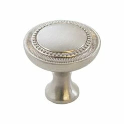 Regal Cabinet Knob In Brushed Nickel, 20-Pack -US Home Sales Store regal knob nickel 20 pack 8