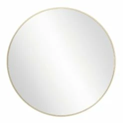 Kenna Round Wall Mirror With Gold Frame, 36-Inch -US Home Sales Store round 36 inch gold mirror 12