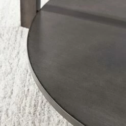 Round Condo Coffee Table In Smoke Gray 9 Round Condo Coffee Table In Smoke Gray -US Home Sales Store round condo coffee table smoke gray 5