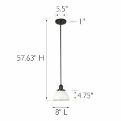 Savannah Pendant In Matte Black 11 Savannah Pendant In Matte Black -US Home Sales Store savannah matte black 1 light pendant 5