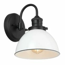 Savannah Wall Light In Matte Black -US Home Sales Store savannah wall light matte black 7