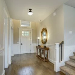 Schoolhouse Ceiling Light In Oil Rubbed Bronze -US Home Sales Store schoolhouse bronze ceiling light 3