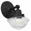 Schoolhouse Wall Sconce In Matte Black