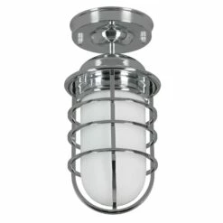 Seaton Ceiling Light In Polished Chrome