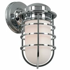 Seaton Wall Light In Polished Chrome -US Home Sales Store seaton wall light polished chrome 8