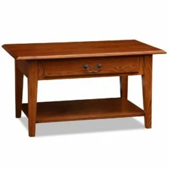 Shaker Solid Wood Coffee Table In Medium Oak