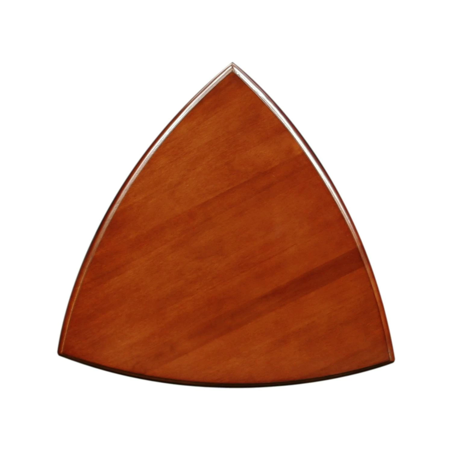 Shield Tier Corner Table In Glazed Auburn 5 Shield Tier Corner Table In Glazed Auburn - Image 5