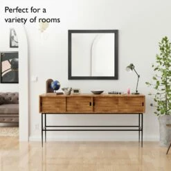 Shorewood Square Wooden Wall Mirror In Espresso, 30-Inch 15 Shorewood Square Wooden Wall Mirror In Espresso, 30-Inch -US Home Sales Store shorewood 30 inch espresso mirror 3