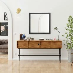 Shorewood Square Wooden Wall Mirror In Espresso, 30-Inch 21 Shorewood Square Wooden Wall Mirror In Espresso, 30-Inch -US Home Sales Store shorewood 30 inch espresso mirror 9