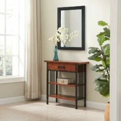 Shorewood Framed Mirror In Matte Black, 24-Inch 24 Shorewood Framed Mirror In Matte Black, 24-Inch -US Home Sales Store shorewood framed mirror black 24 8