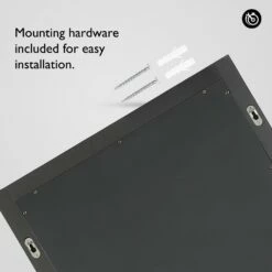 Shorewood Framed Mirror In Matte Black, 30-Inch -US Home Sales Store shorewood framed mirror black 30 5