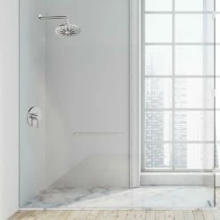 Shower Arm And Flange In Satin Nickel, 14.5-Inch -US Home Sales Store shower arm flange satin nickel 3