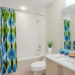 Shower Curtain Rod In Satin Nickel, 42-Inch To 73-Inch 8 Shower Curtain Rod In Satin Nickel, 42-Inch To 73-Inch -US Home Sales Store shower curtain rod satin nickel 4