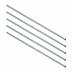 Shower Rod In Polished Chrome 72-Inch, 5-Pack