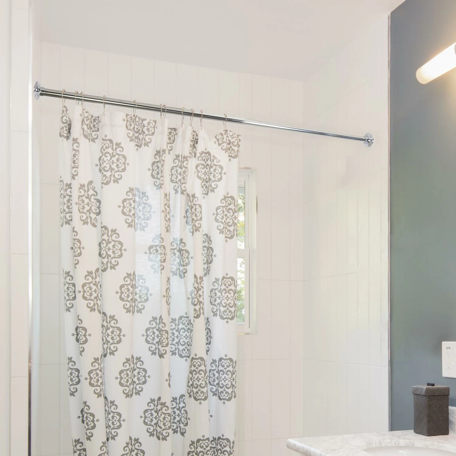 Shower Rod In Polished Chrome 72-Inch, 5-Pack 3 Shower Rod In Polished Chrome 72-Inch, 5-Pack - Image 3