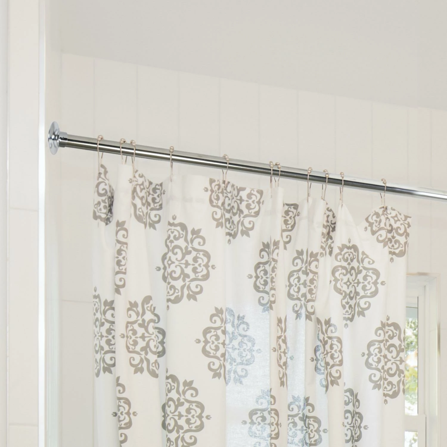 Shower Rod In Polished Chrome 72-Inch, 5-Pack 4 Shower Rod In Polished Chrome 72-Inch, 5-Pack - Image 4