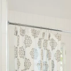 Classic Steel Shower Rod In Polished Chrome, 60-Inch, 5-Pack -US Home Sales Store shower rod polished chrome 60 inch 5 pack 4