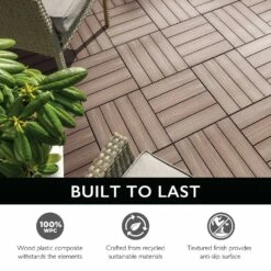 Square Deck Tiles In Russet Canyon, 6-Pack 14 Square Deck Tiles In Russet Canyon, 6-Pack -US Home Sales Store square deck tiles russet canyon 2